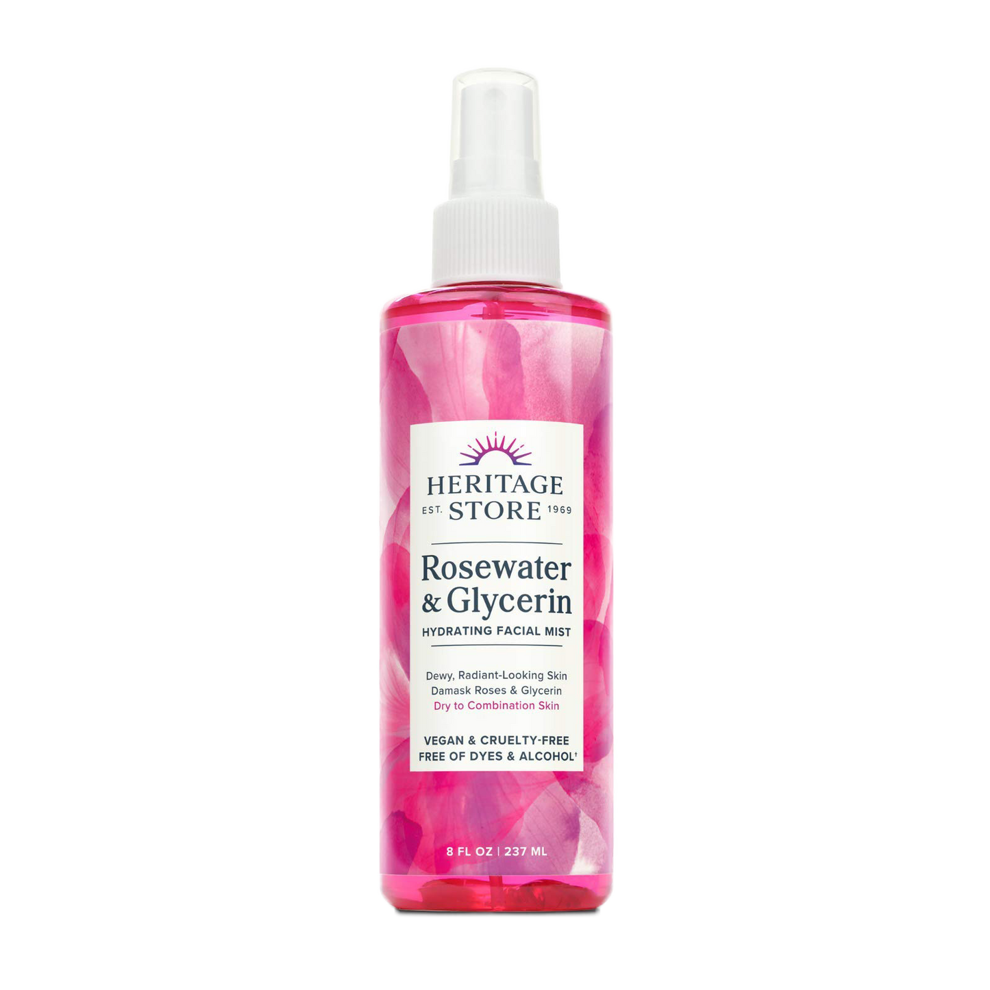 Heritage Store - Rosewater & Glycerin Facial Mist (8 oz)