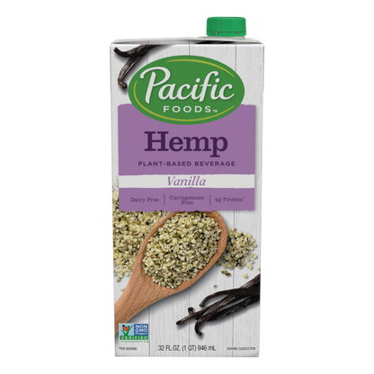 Pacific Foods - Hemp Milk - Vanilla (32 oz)