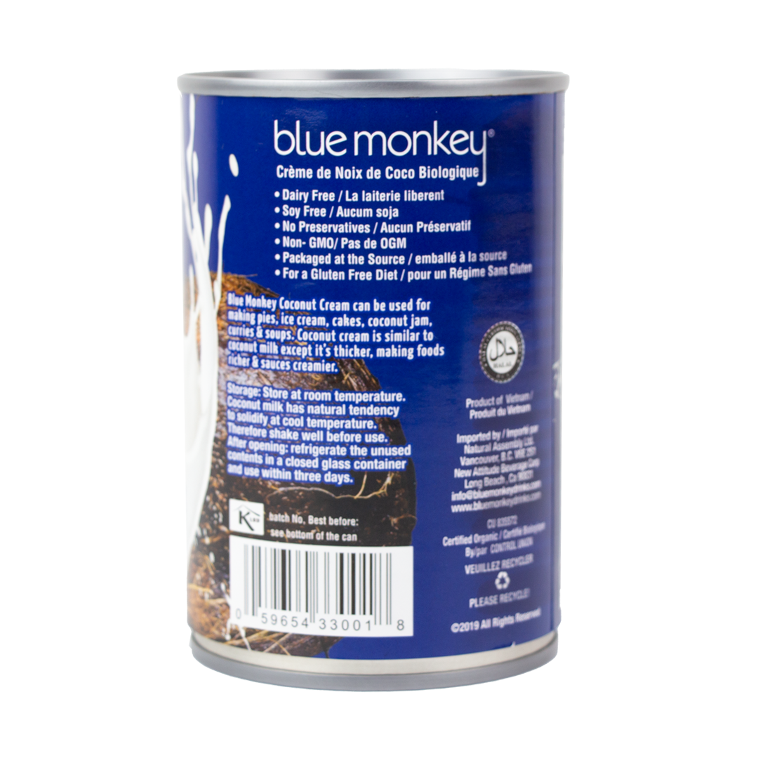 Blue Monkey - Organic Coconut Cream