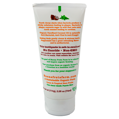 Buena Fruta Farm - Coconut Oil Toothpaste