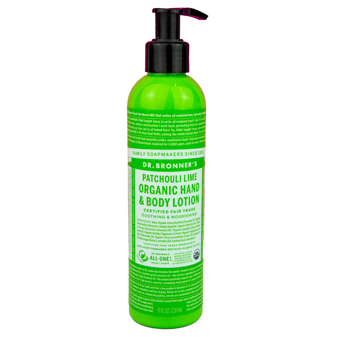 Dr. Bronner's - Patchouli Lime Organic Hand & Body Lotion