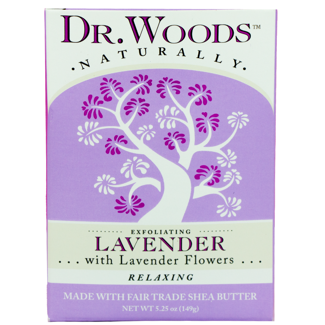 Dr. Woods Relaxing Lavender Bar Soap