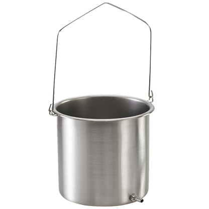 Stainless Steel Enema Bucket Kit - 2 Qt