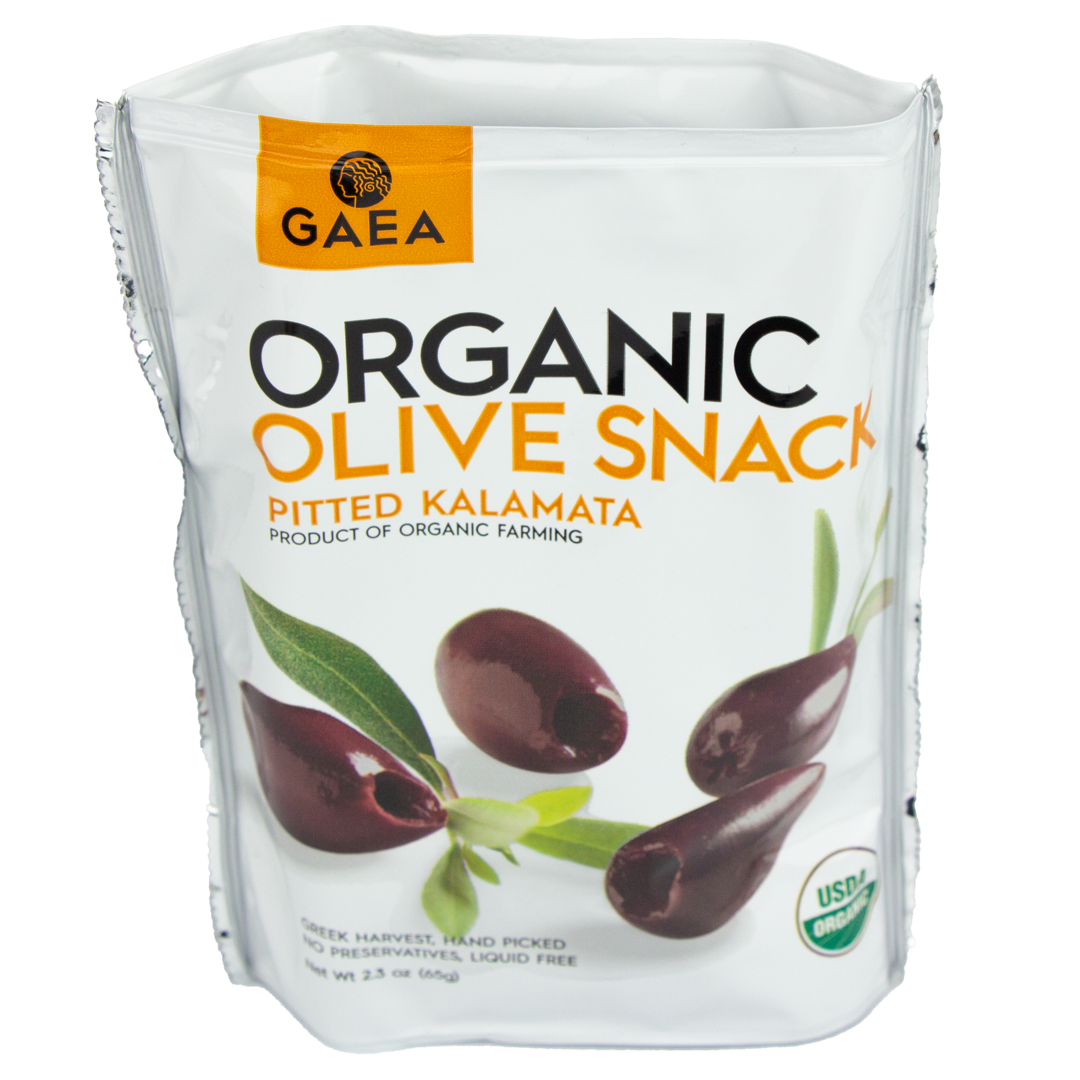 Gaea Olive Snack- Pitted Olives