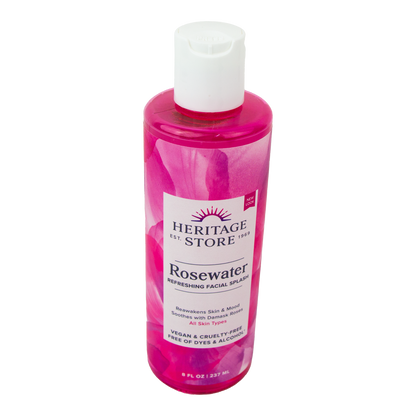 Heritage Store - Rosewater Refreshing Facial Splash (8 oz)