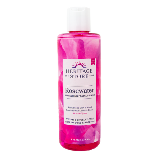 Heritage Store - Rosewater Refreshing Facial Splash (8 oz)