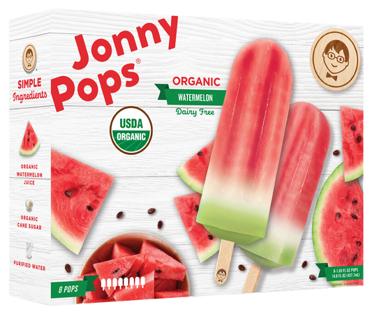 Jonny Pops Organic Watermelon