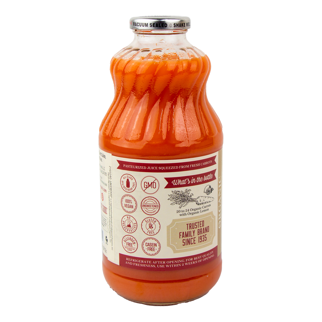 Lakewood Organic Pure Carrot 32 oz. (Store Pick-Up Only)