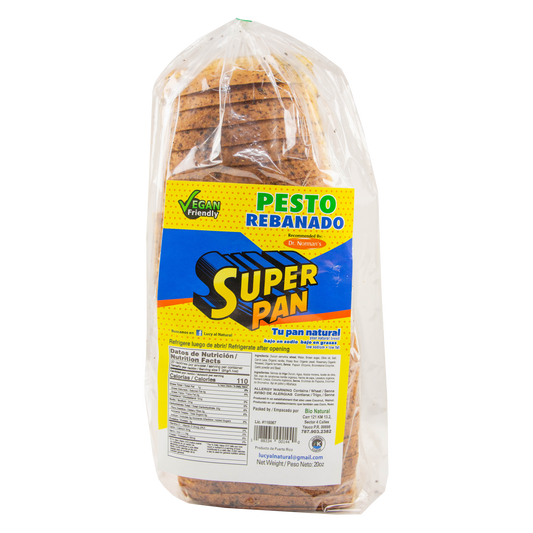 Super Pan - Pan con Pesto Rebanado (In Store Pickup Only)