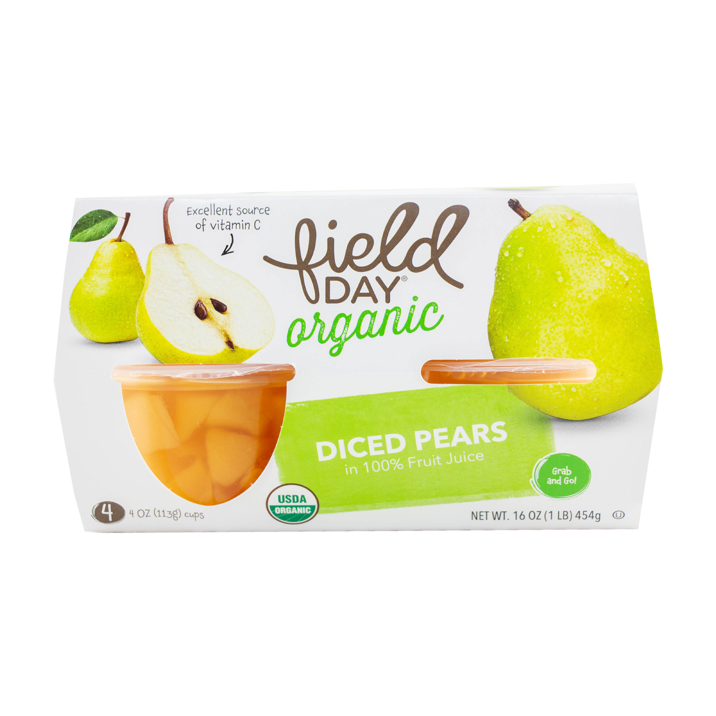 Field Day Organic - Diced Pears