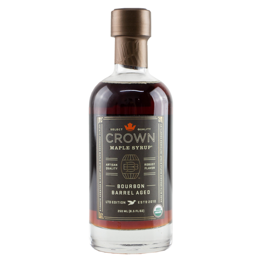 Crown Maple Syrup - Bourbon Barrel Aged - 8.5 oz (Store Pick - Up Only)