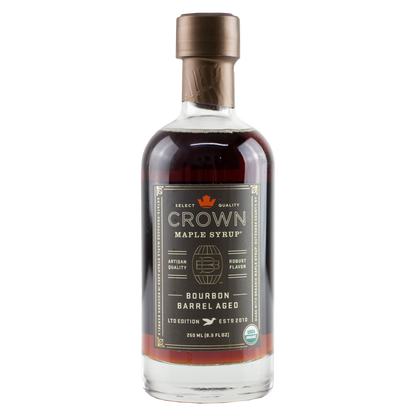 Crown Maple Syrup - Bourbon Barrel Aged - 8.5 oz (Store Pick - Up Only)