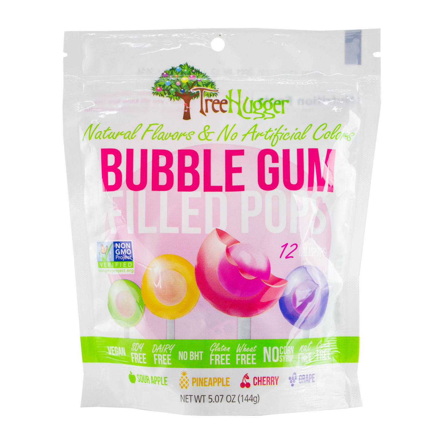 Tree Hugger - Bubble Gum Filled Pops