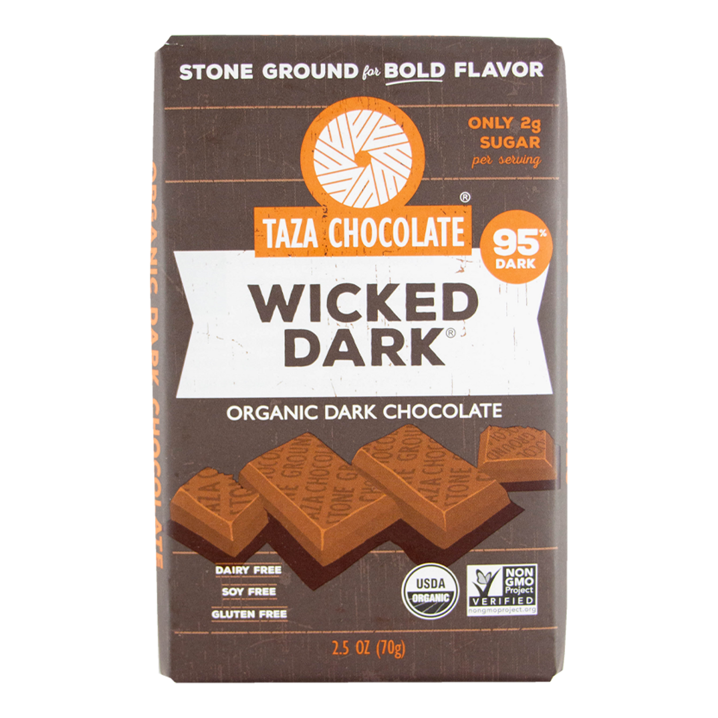 Taza Chocolate - Wicked Dark Chocolate - 95%