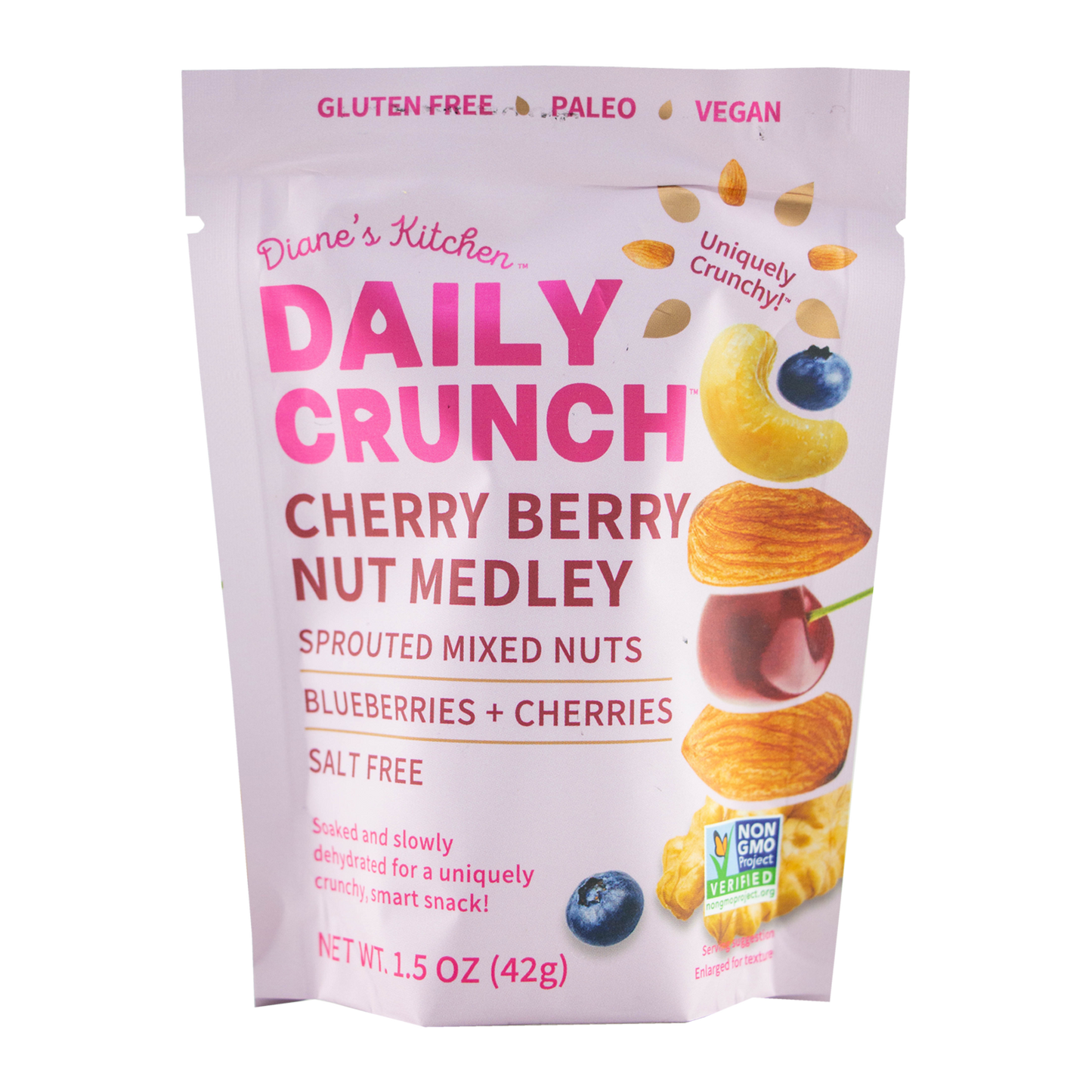 Daily Crunch - Cherry Berry Nut Medley (1.5 oz)