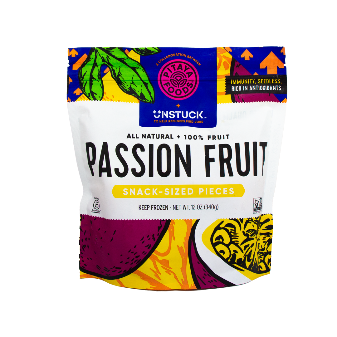 Pitaya Foods- Passion Fruit  Snack-Sized Pieces (In Store Pick-Up Only)
