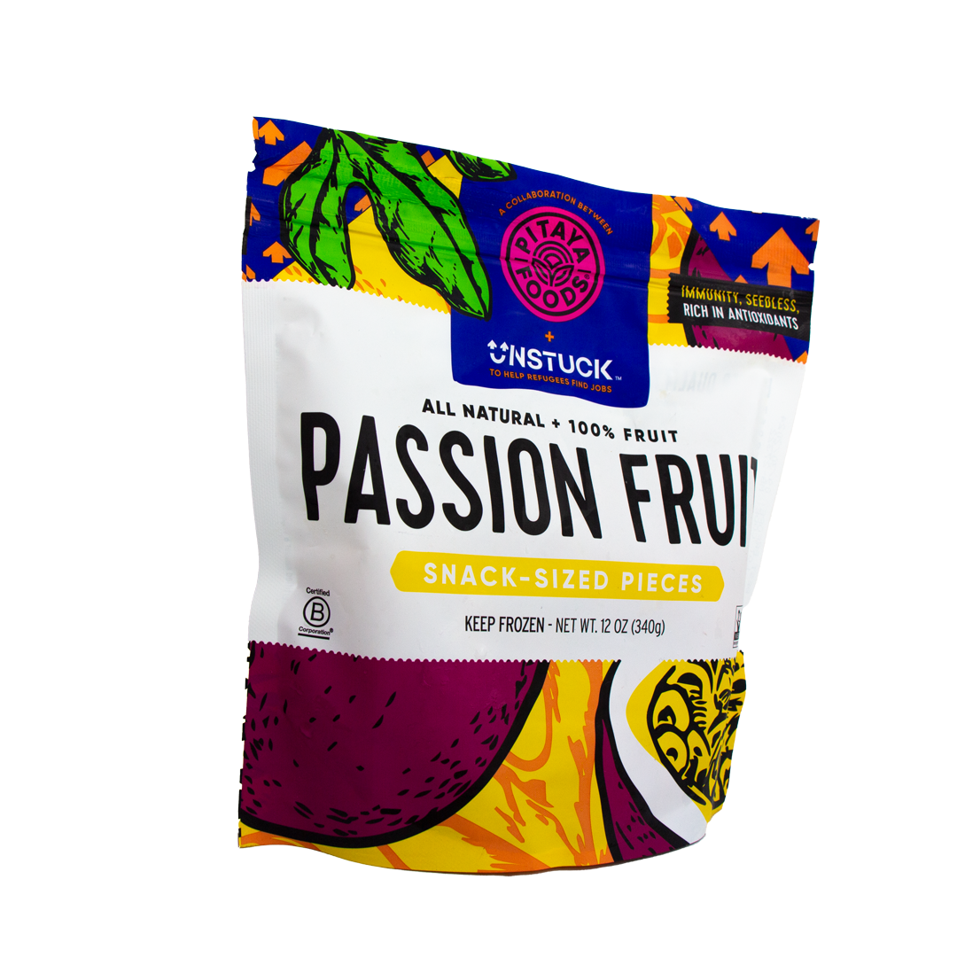 Pitaya Foods- Passion Fruit  Snack-Sized Pieces (In Store Pick-Up Only)