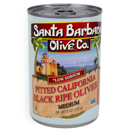 Santa Barbara Olive Co, Pitted Black California Olives