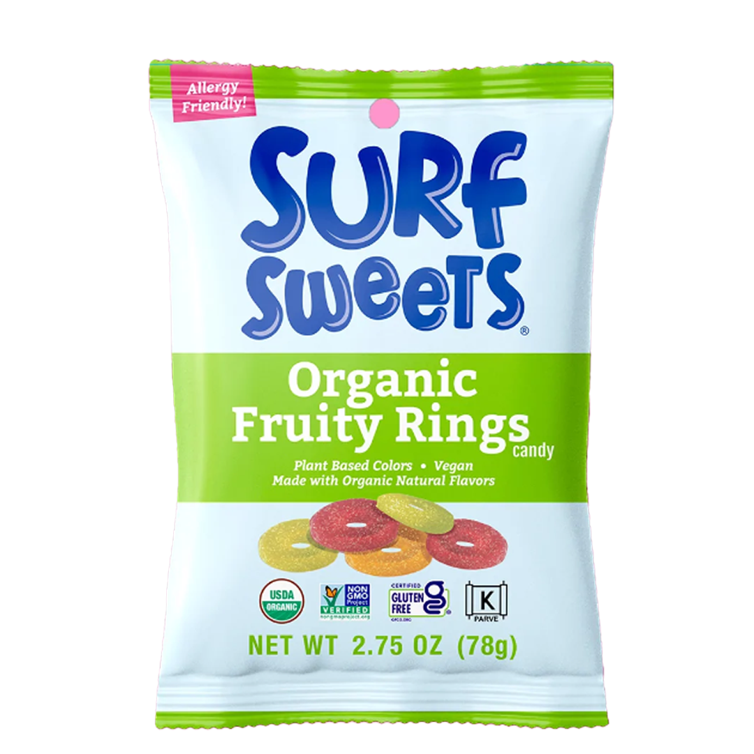 Surfs Sweets Organic Fruity Rings (2.75 oz)