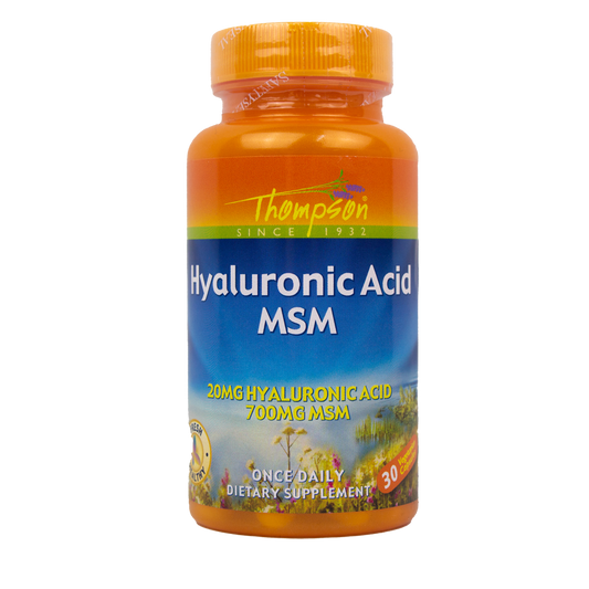 Thompson - Hylauronic Acid MSM 20 mg.