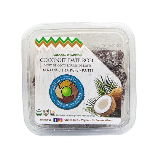 United with Earth - Coconut Date Roll