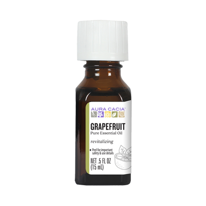 Aura Cacia - Grapefruit Essential Oil (0.5 oz.)