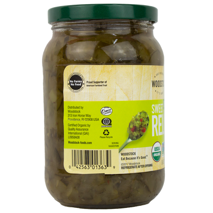 Woodstock Organic Sweet Relish (In Store Pick-Up Only)