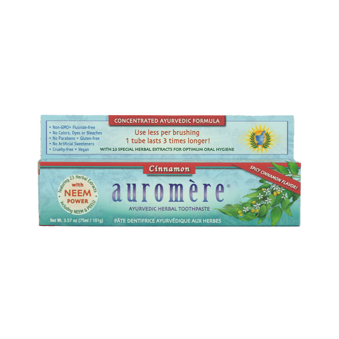 Auromere - Cinnamon Ayurvedic Toothpaste
