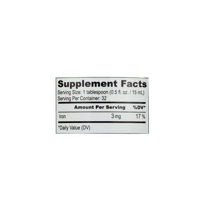 Dr. Norman's Essential Minerals - Botanical Iron (16 oz)