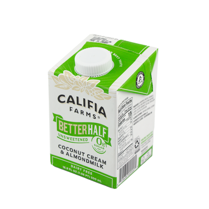 Califia Farms - Better Half (Unsweetened) Coconut Cream & AlmondMilk (Store Pick-Up Only)