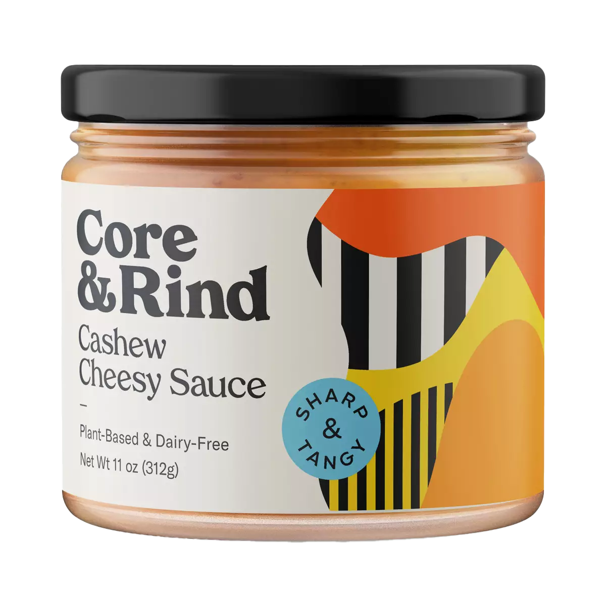 Core-Rind Cashew Cheesy Sauce- Sharp and Tangy
