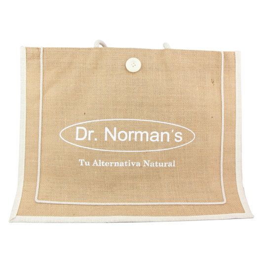 Beige Dr. Norman's Tote Bag