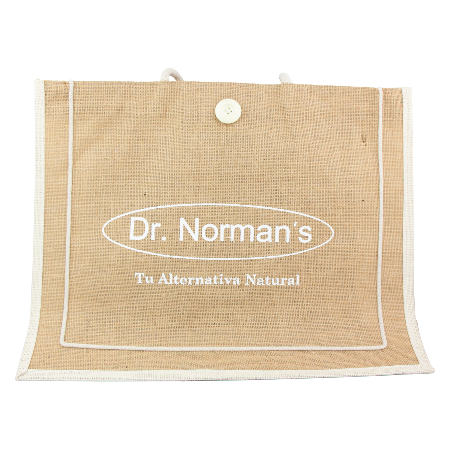 Beige Dr. Norman's Tote Bag