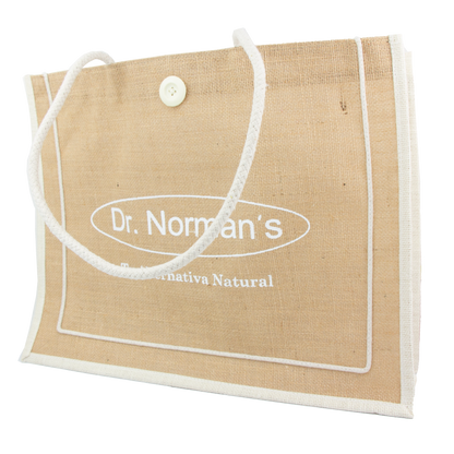 Beige Dr. Norman's Tote Bag