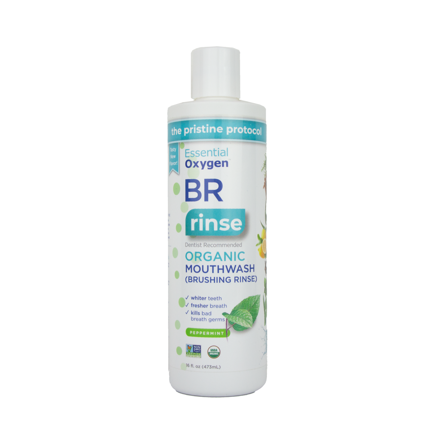 Essential Oxygen - Organic Mouthwash Brushing Rinse BR (Store Pick-Up Only)