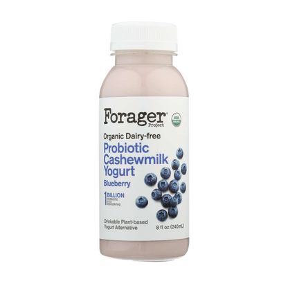 Forager Project - Organic Probiotic Cashewmilk Yogurt - Blueberry (8 oz.) (Store Pick-Up Only)