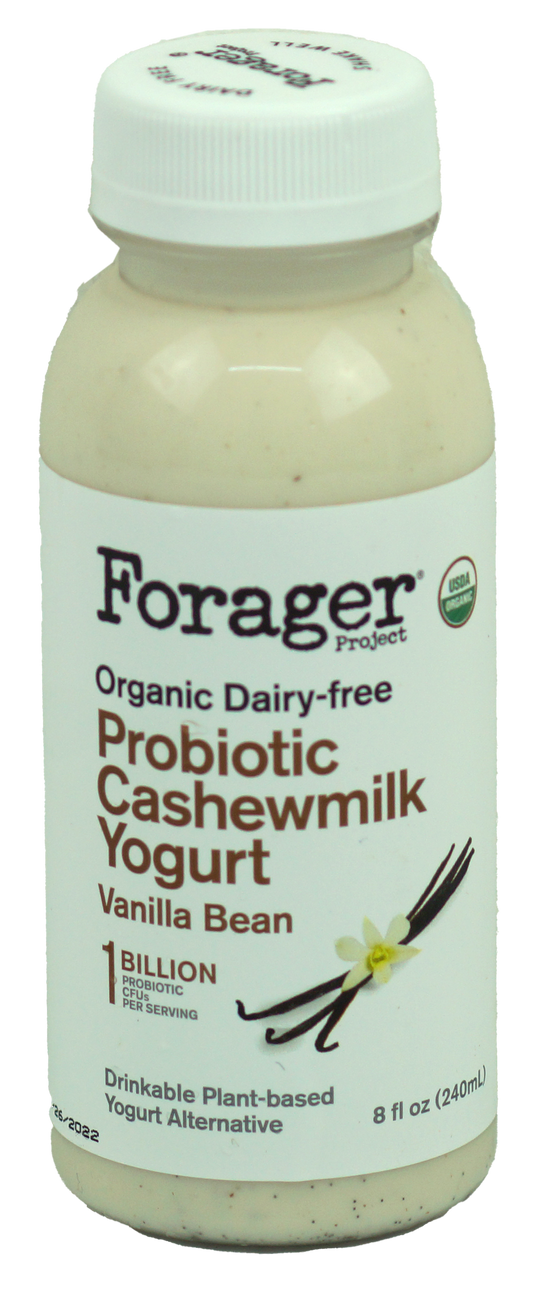Forager Project Organic Dairy-Free Probiotic Cashewmilk Yogurt Vanilla Bean (8 oz) (Store Pick-Up Only)