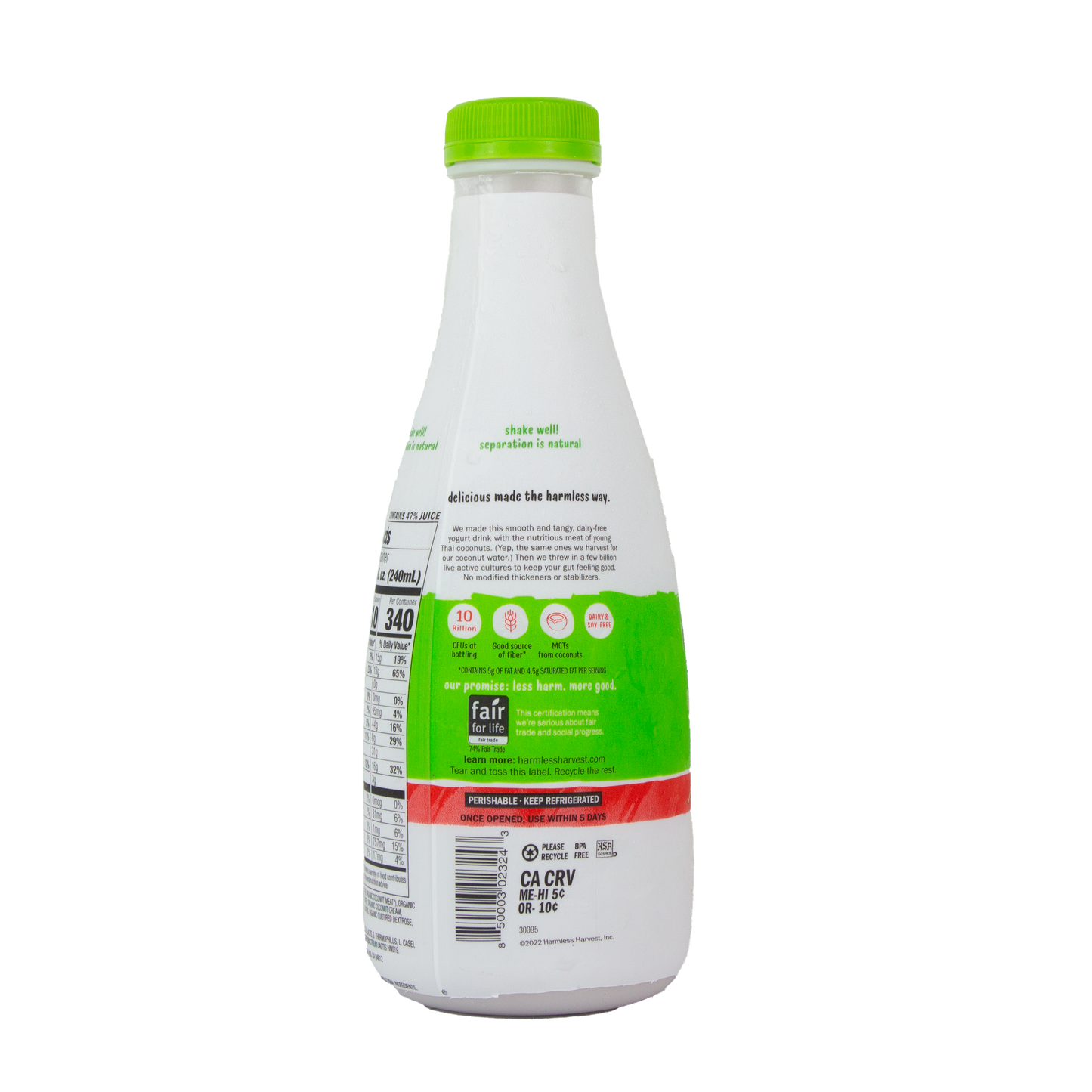 Harmless Harvest - Probiotic Dairy-Free Yogurt (Store Pick-Up Only)