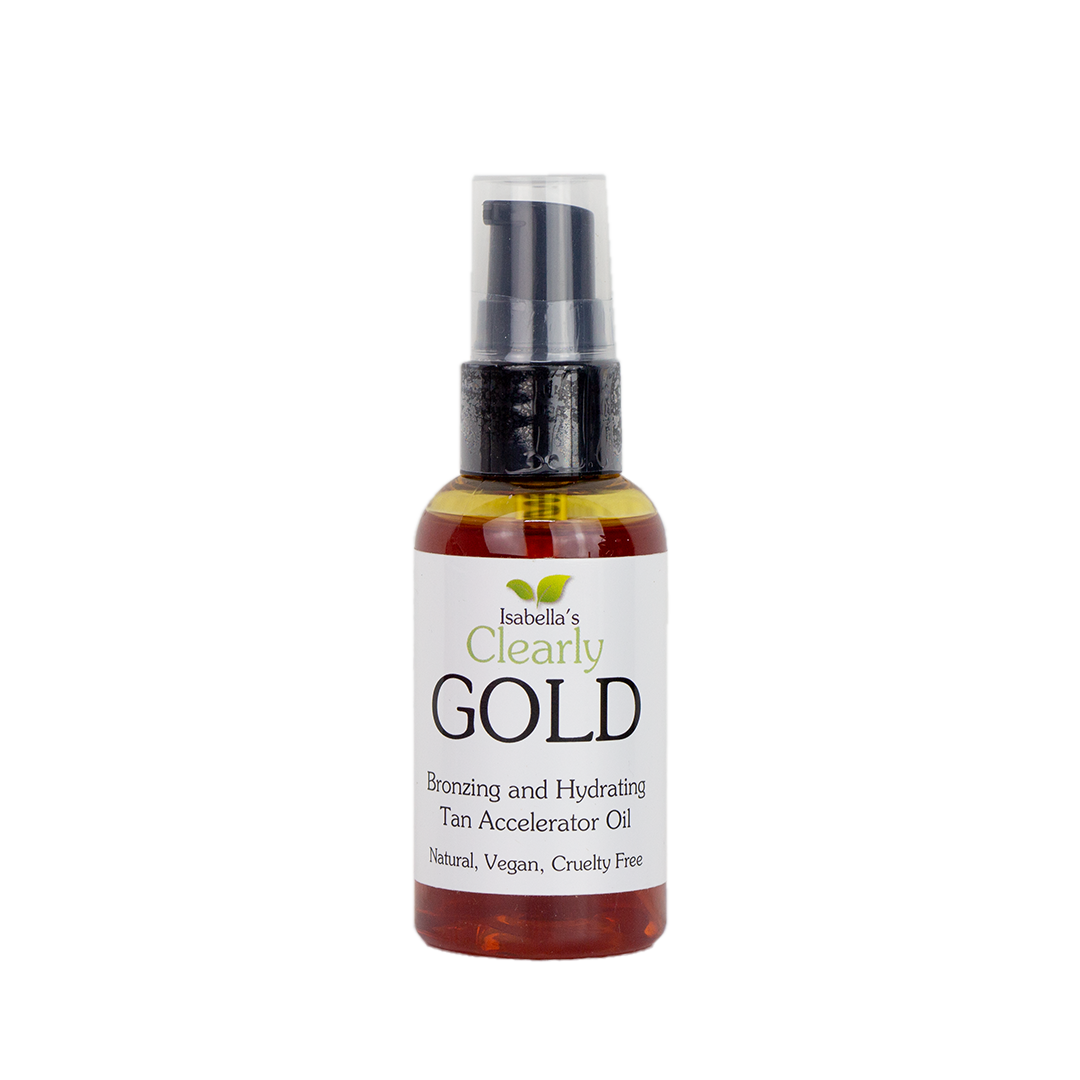 Isabella's Clearly - GOLD Bronzing and Hydrating Tan Accelerator Oil