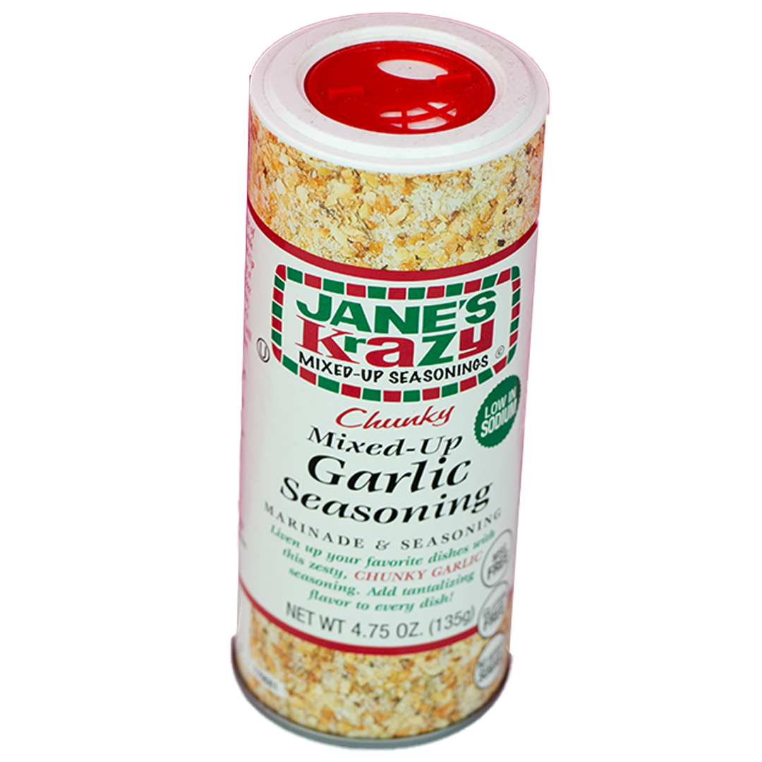 Janes Krazy Mixed Up Seasonings Chunky Garlic (4.75 oz.)