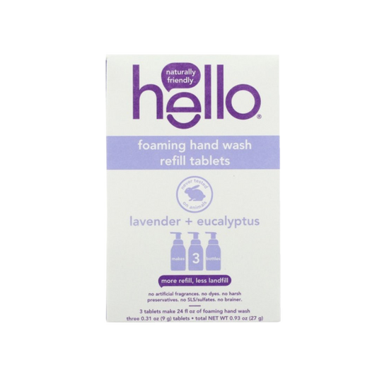 Hello - Foaming Hand Wash - Lavender and Eucalyptus
