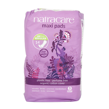 Natracare - Maxi Pads Regular (14 pcs)