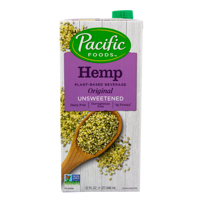 Pacific Foods - Hemp Milk - Original Unsweetened (32 oz)