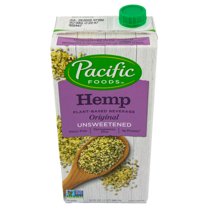 Pacific Foods - Hemp Milk - Original Unsweetened (32 oz)