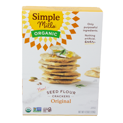 Simple Mills - Seed Flour Original Crackers