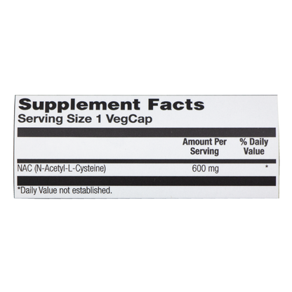 Solaray - NAC N-ACETYL-L-CYSTEINE