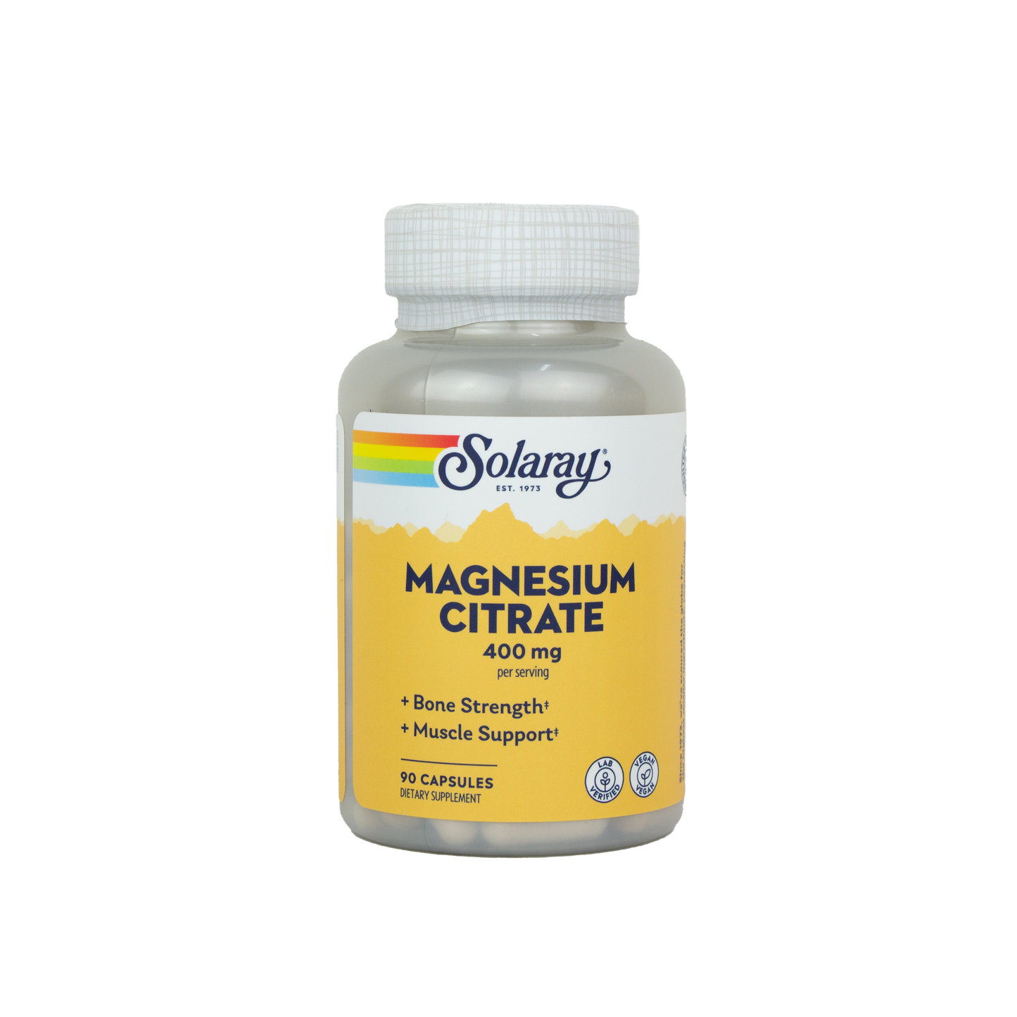 Solaray - Magnesium Citrate 400 MG