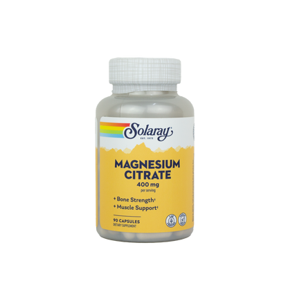 Solaray - Magnesium Citrate 400 MG