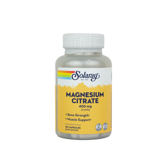 Solaray - Magnesium Citrate 400 MG