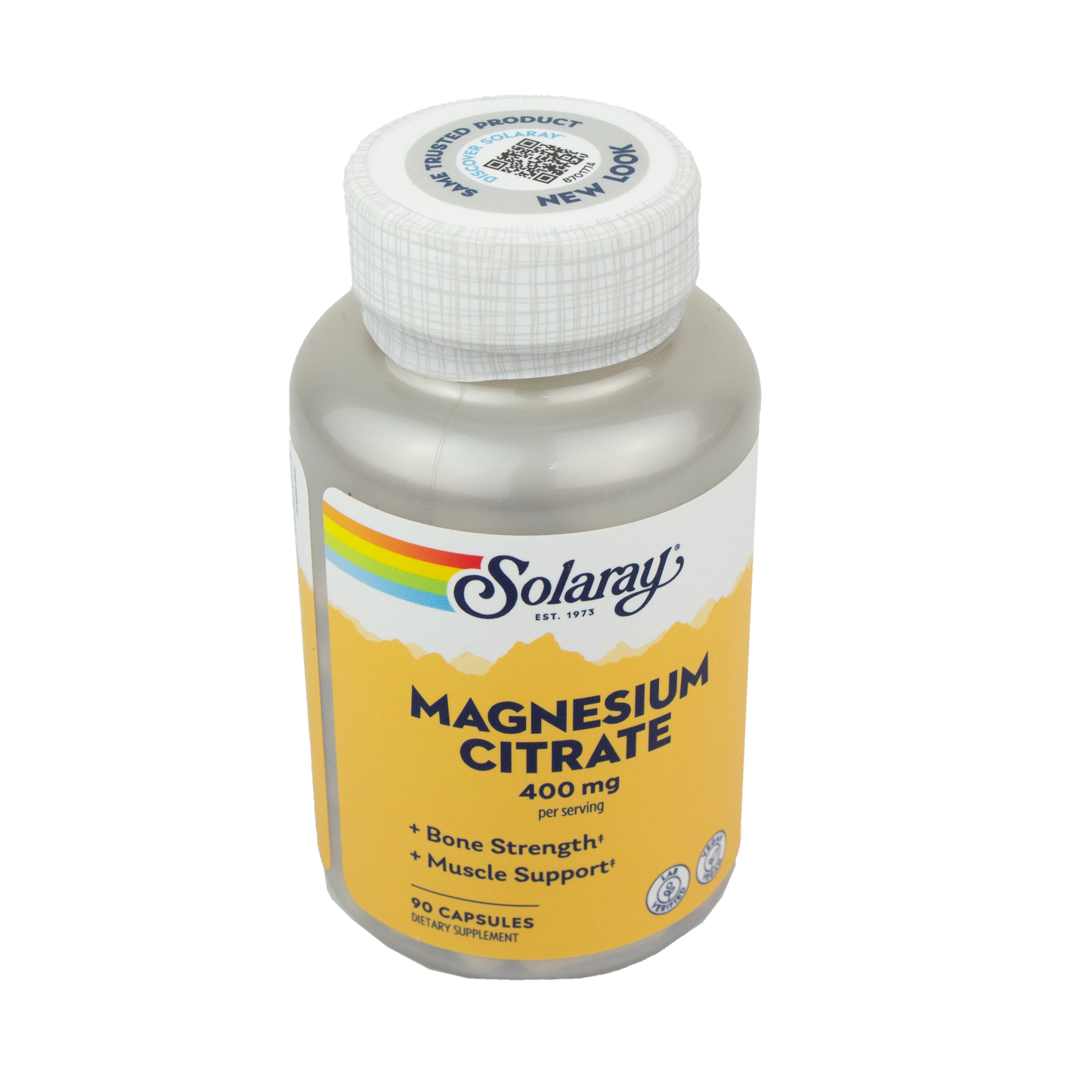 Solaray - Magnesium Citrate 400 MG